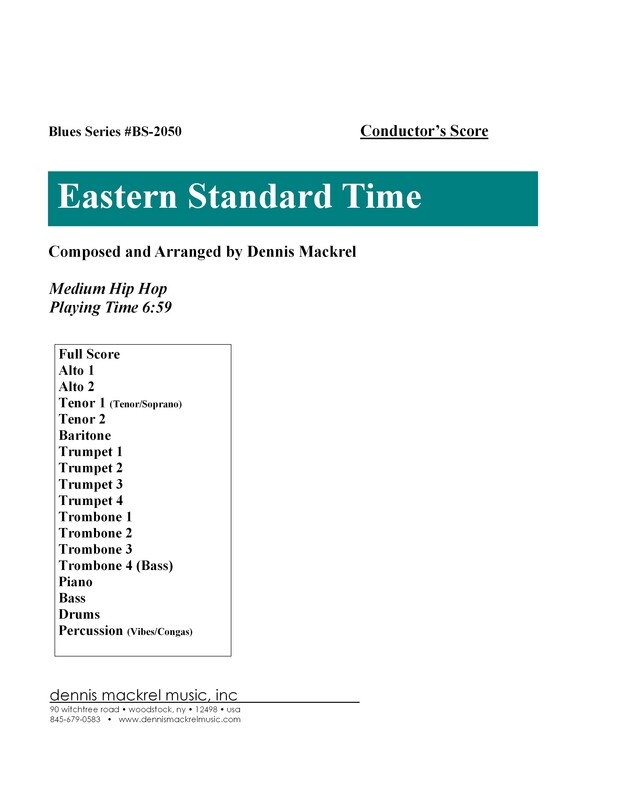 Eastern Standard Time score cover